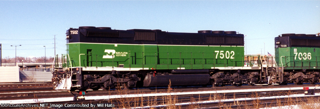 BN SD40-2B 7502